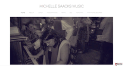 Desktop Screenshot of michellesaacksmusic.com